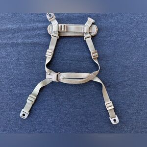 USGI Army Issued ACH Helmet Chin Strap Head-Loc 4 Point Tan Tactical Military
